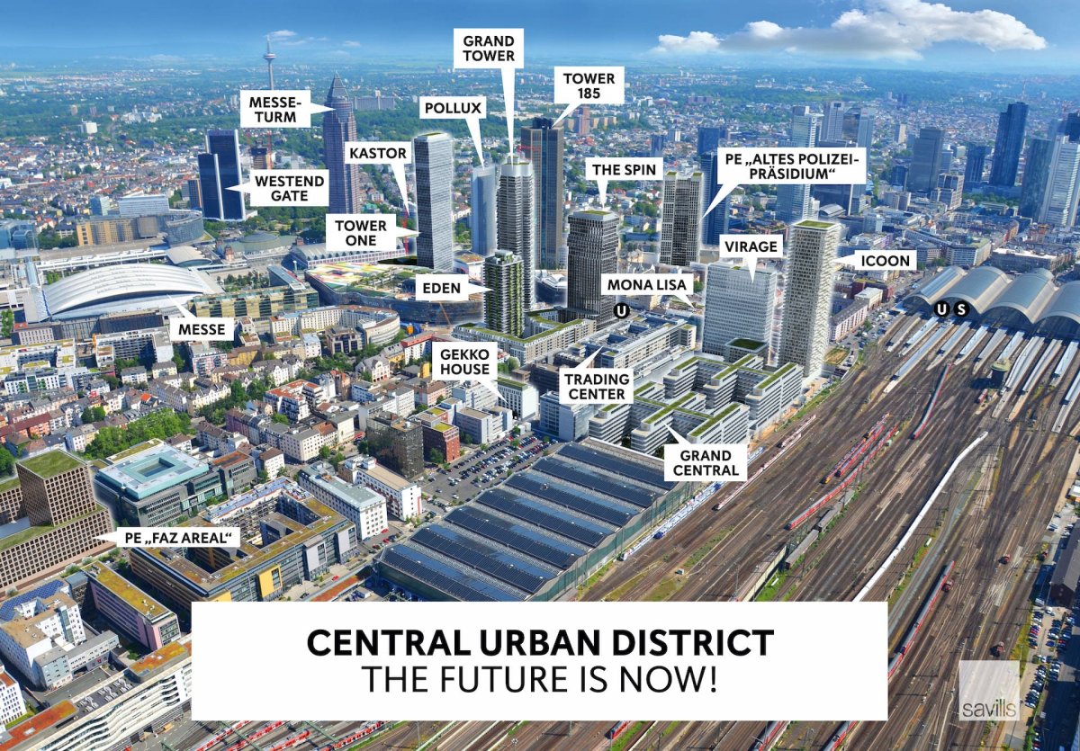 Central Urban District (CUD) Frankfurt - THE FUTURE IS NOW!